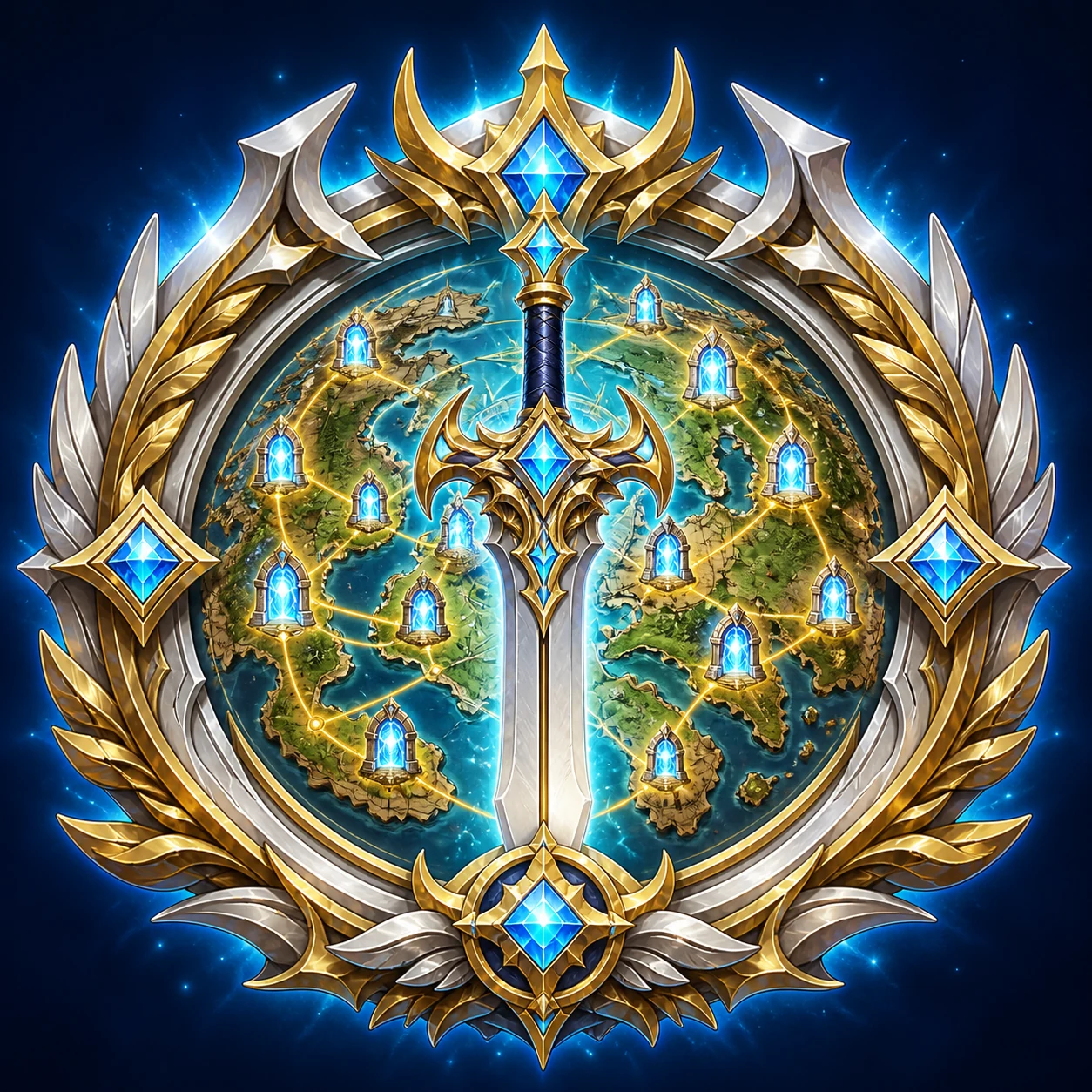 Campaign Slayer achievement badge